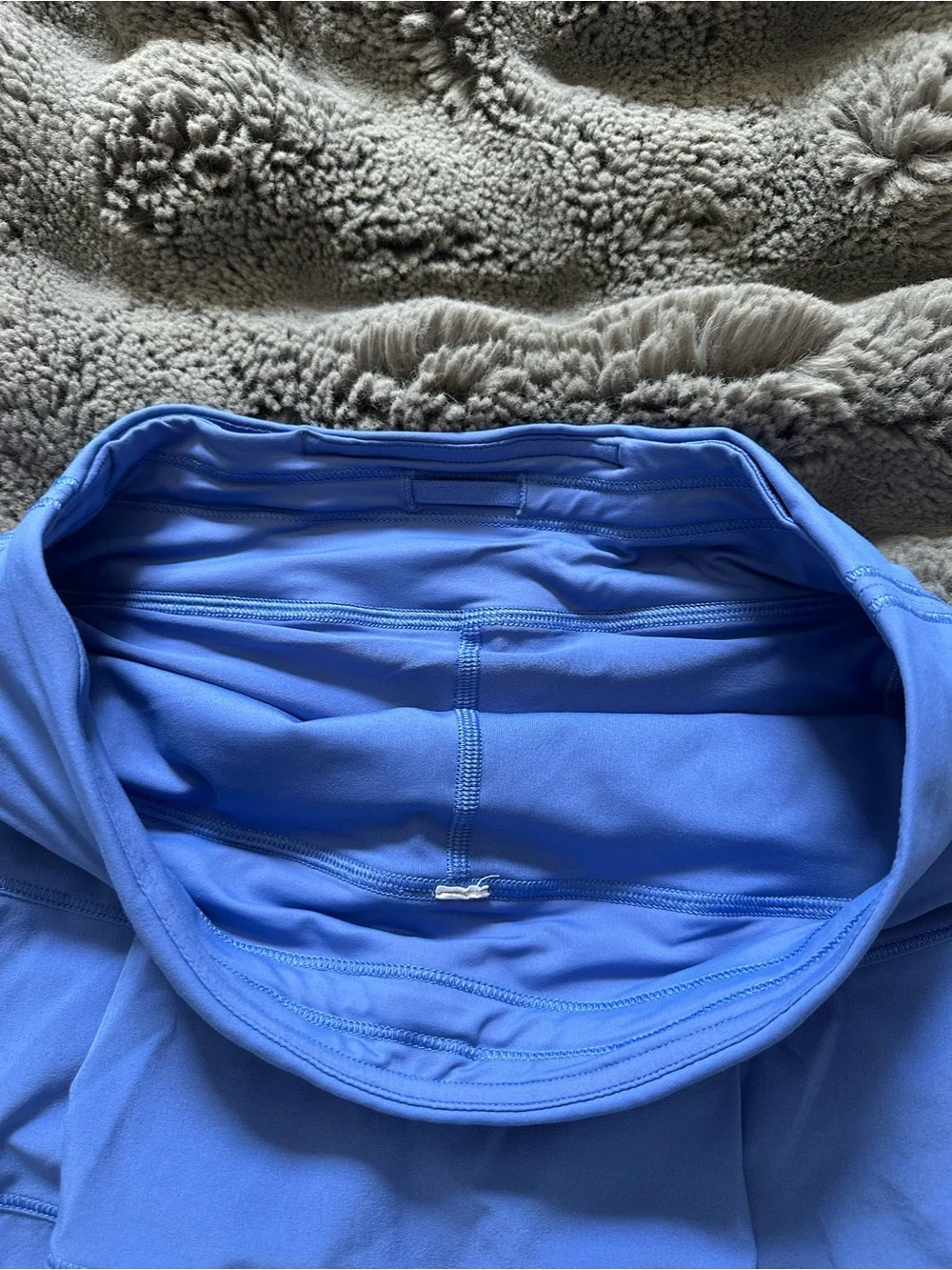 lululemon athletica Periwinkle Blue Athletic Mini Skirt
